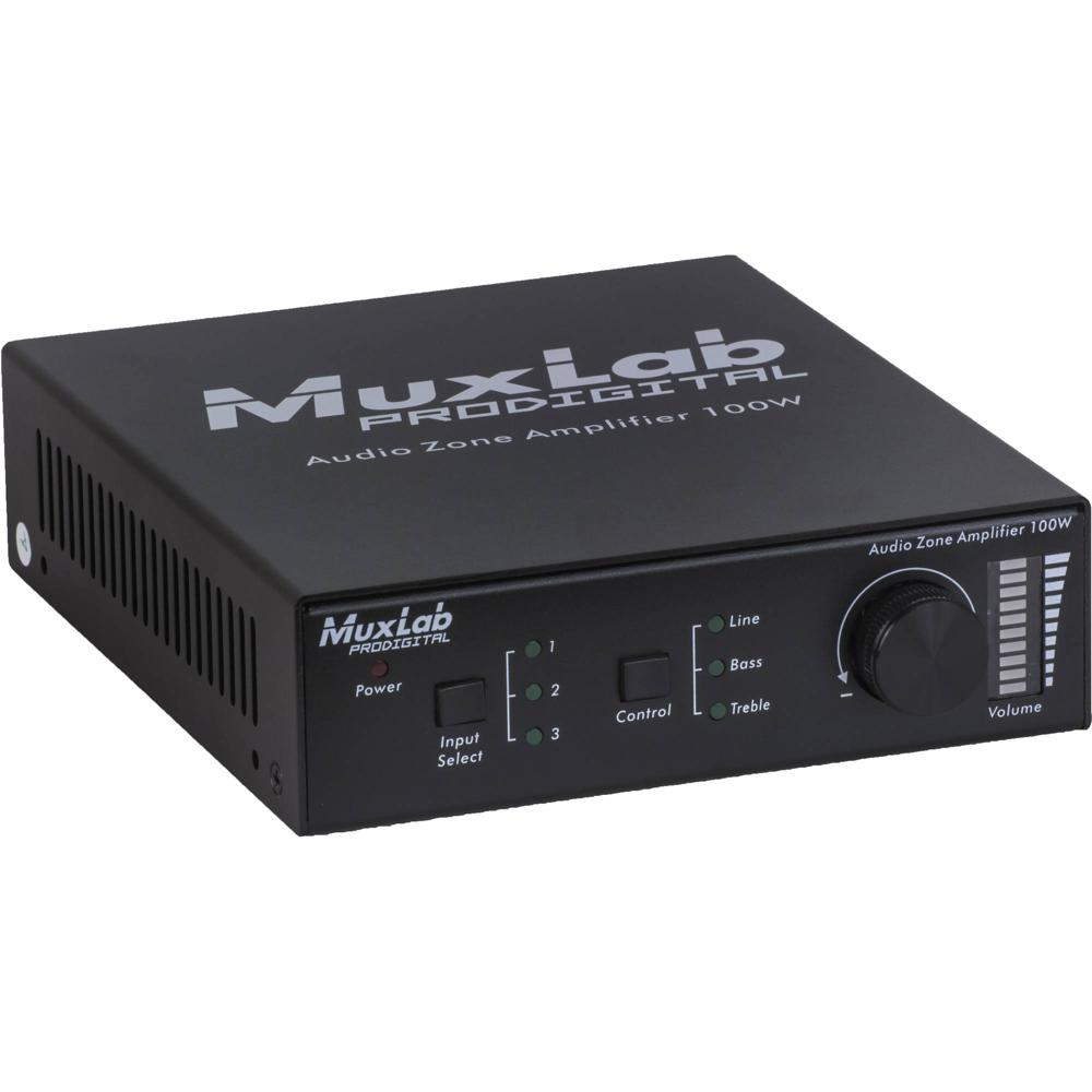 MuxLab Amplificador de Audio de Zona 100W 1287092-REG MuxLab Amplificador de Audio de Zona 100W 1287092-REG