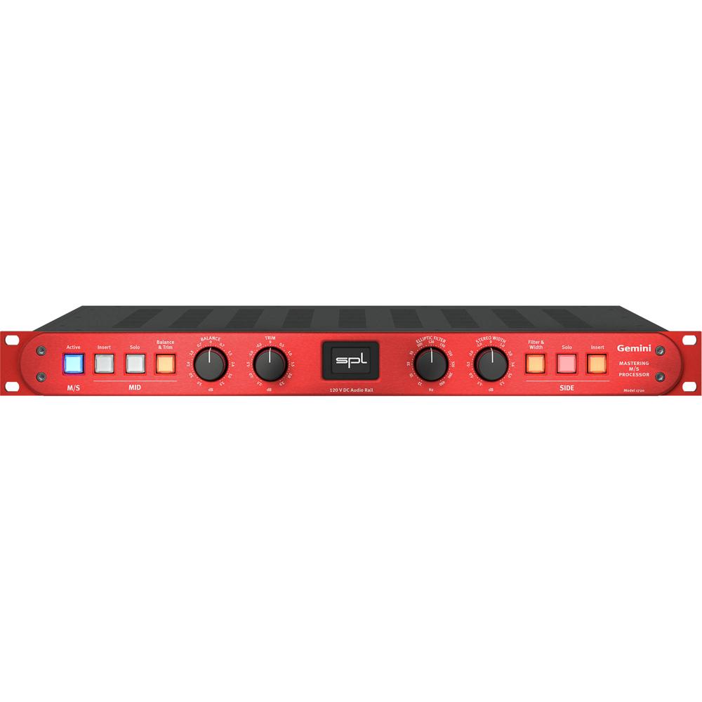 Procesador SPL Gemini M/S para Mastering (Rojo) - Procesamiento M/S, Ajuste de Ancho Estéreo, Filtro 1479841-REG Procesador SPL Gemini M/S para Mastering (Rojo) - Procesamiento M/S, Ajuste de Ancho Estéreo, Filtro 1479841-REG
