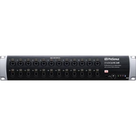 PreSonus StudioLive 24R: Mezclador Rack de 24 Canales con Potente Procesamiento y Mezcla Remota en V 1357139-REG PreSonus StudioLive 24R: Mezclador Rack de 24 Canales con Potente Procesamiento y Mezcla Remota en V 1357139-REG