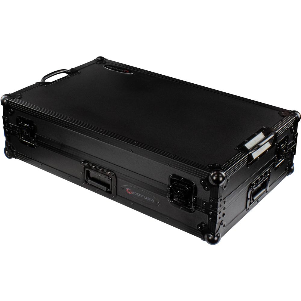 Odyssey Black Label Glide Style Flight Case con Ruedas para Controlador DJ RANE FOUR (Negro sobre Ne 1778936-REG Odyssey Black Label Glide Style Flight Case con Ruedas para Controlador DJ RANE FOUR (Negro sobre Ne 1778936-REG