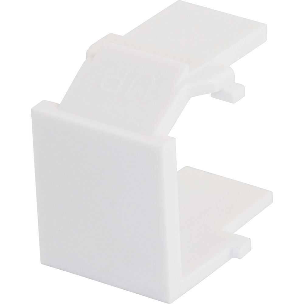 Módulo de Inserción en Blanco Keystone C2G (Blanco) - Compatible con Placas de Pared Keystone, Ideal 861076-REG Módulo de Inserción en Blanco Keystone C2G (Blanco) - Compatible con Placas de Pared Keystone, Ideal 861076-REG