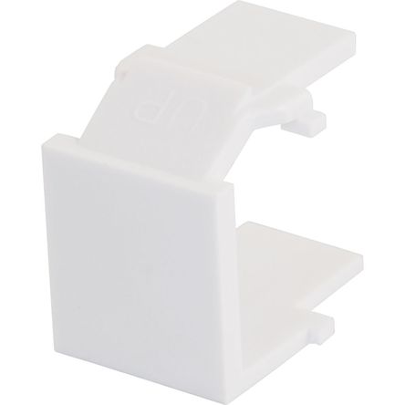 Módulo de Inserción en Blanco Keystone C2G (Blanco) - Compatible con Placas de Pared Keystone, Ideal 861076-REG Módulo de Inserción en Blanco Keystone C2G (Blanco) - Compatible con Placas de Pared Keystone, Ideal 861076-REG
