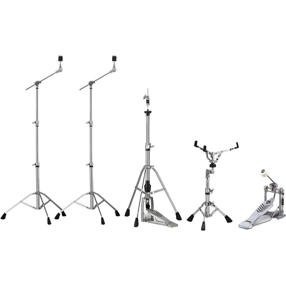 Yamaha HW780 Set de Hardware para Batería de la Serie 700 con Soportes de Platillo y Pedal para Bate