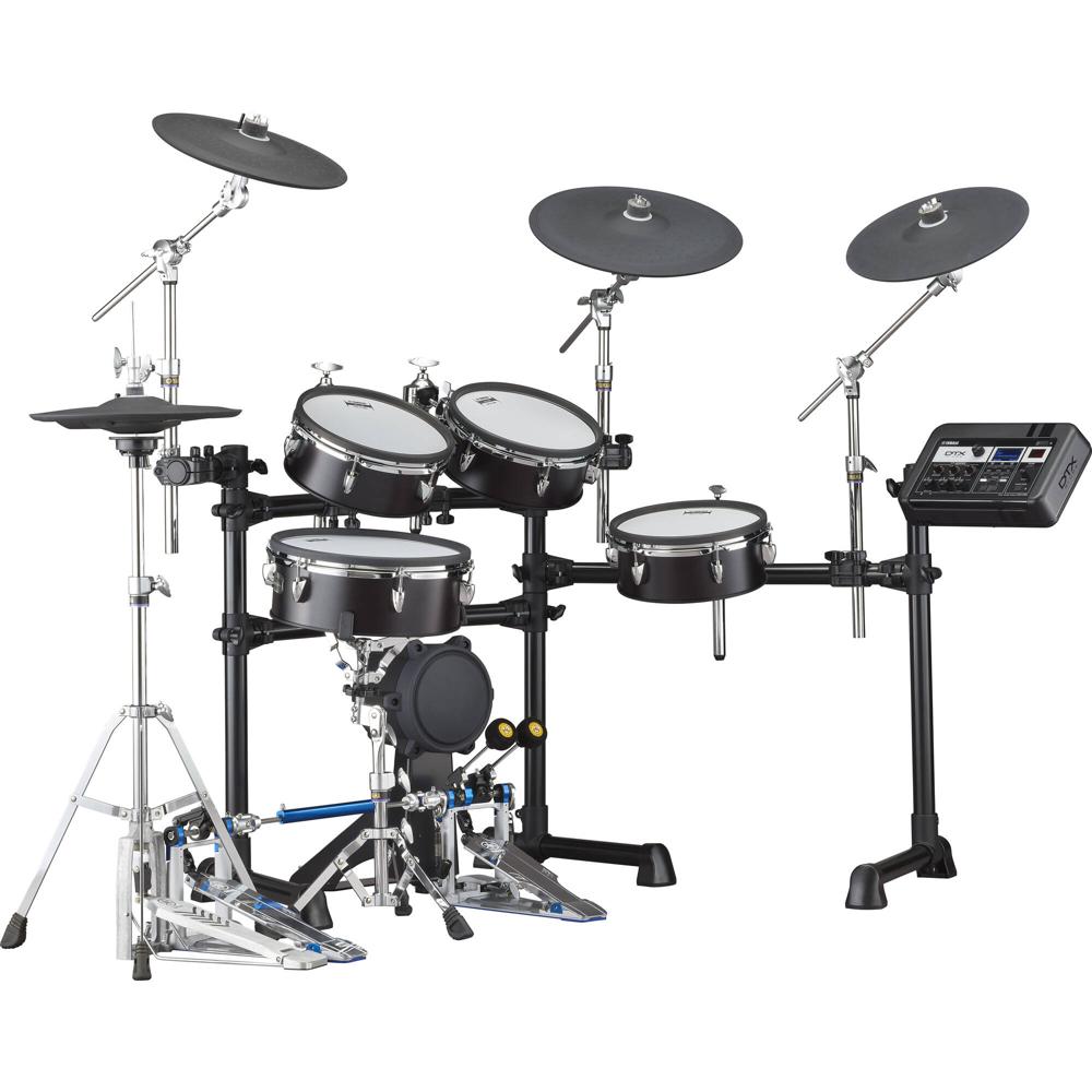 Yamaha DTX8K-M Kit de Batería Electrónica con Pads de Malla de Madera y Módulo de Batería DTX-PRO (B