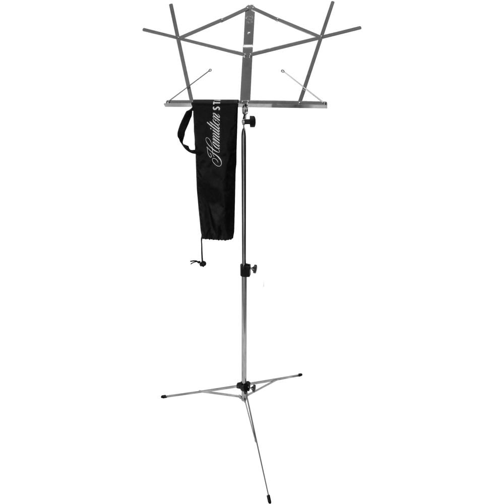 Soporte de Partituras Plegable Deluxe Hamilton Stands KB900 (Cromo) - Escritorio Inclinable, Tubos S 1078175-REG Soporte de Partituras Plegable Deluxe Hamilton Stands KB900 (Cromo) - Escritorio Inclinable, Tubos S 1078175-REG