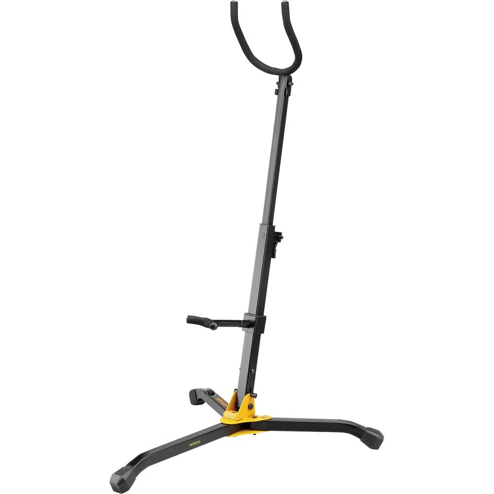 Soporte para Saxofón Barítono HERCULES con Yugo Plegable y Respaldo Ajustable 1301537-REG Soporte para Saxofón Barítono HERCULES con Yugo Plegable y Respaldo Ajustable 1301537-REG