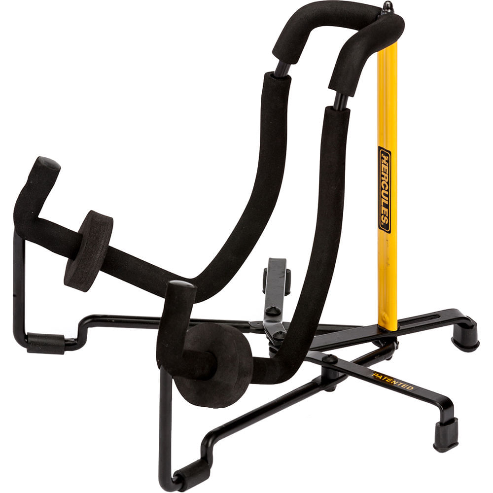 Soporte para Instrumento Folk HERCULES Stands TravLite - Base Estable, Diseño Compacto y Protección