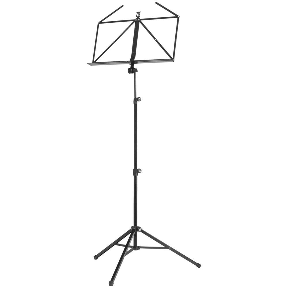 K&M 10065 Soporte de Partituras Plegable de Tres Piezas (Negro) 504768-REG K&M 10065 Soporte de Partituras Plegable de Tres Piezas (Negro) 504768-REG