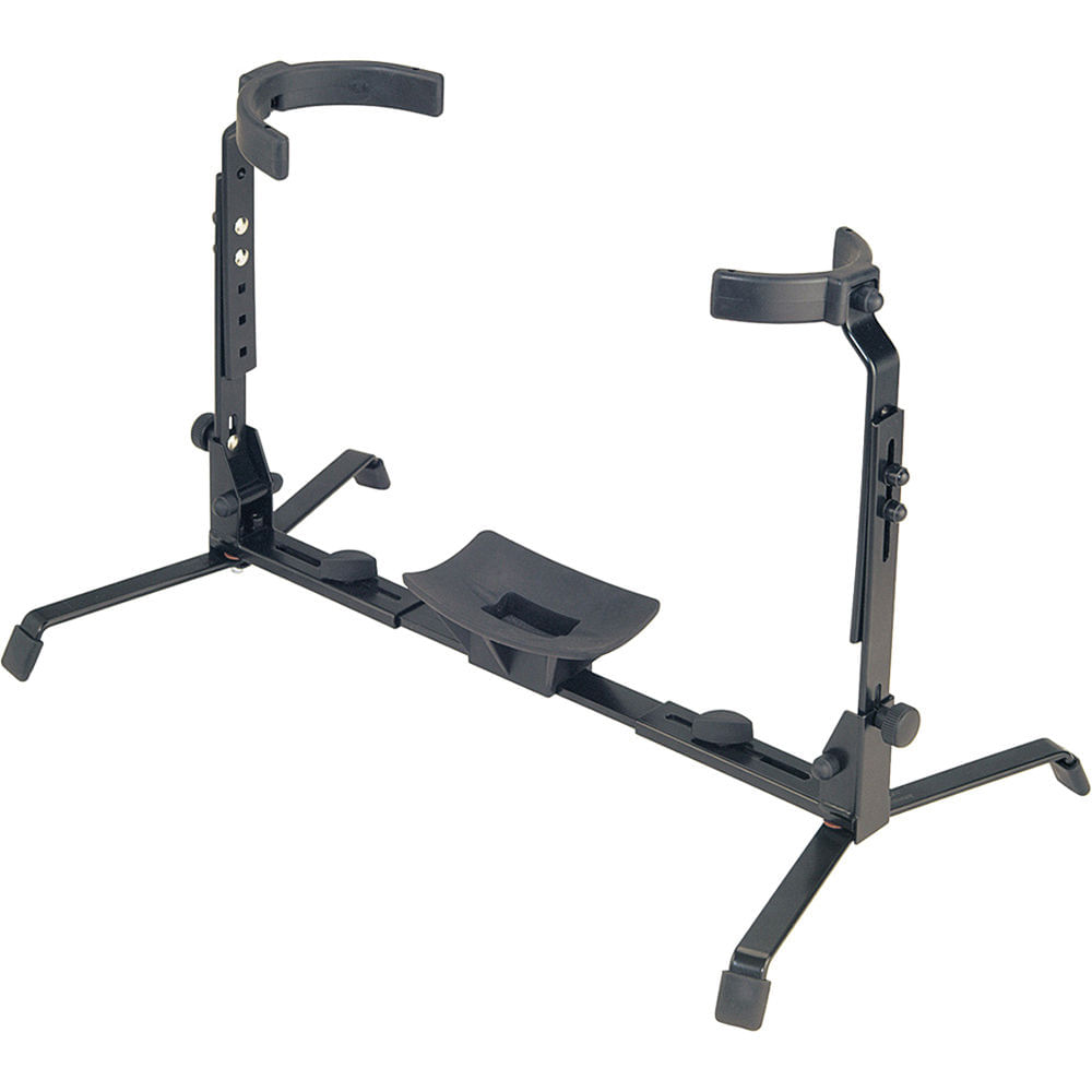 Soporte para Tuba K&M 14940-000-55 (Negro) - Ajustable, Compatible con Tubas Alemanas/Inglesas, Sopo