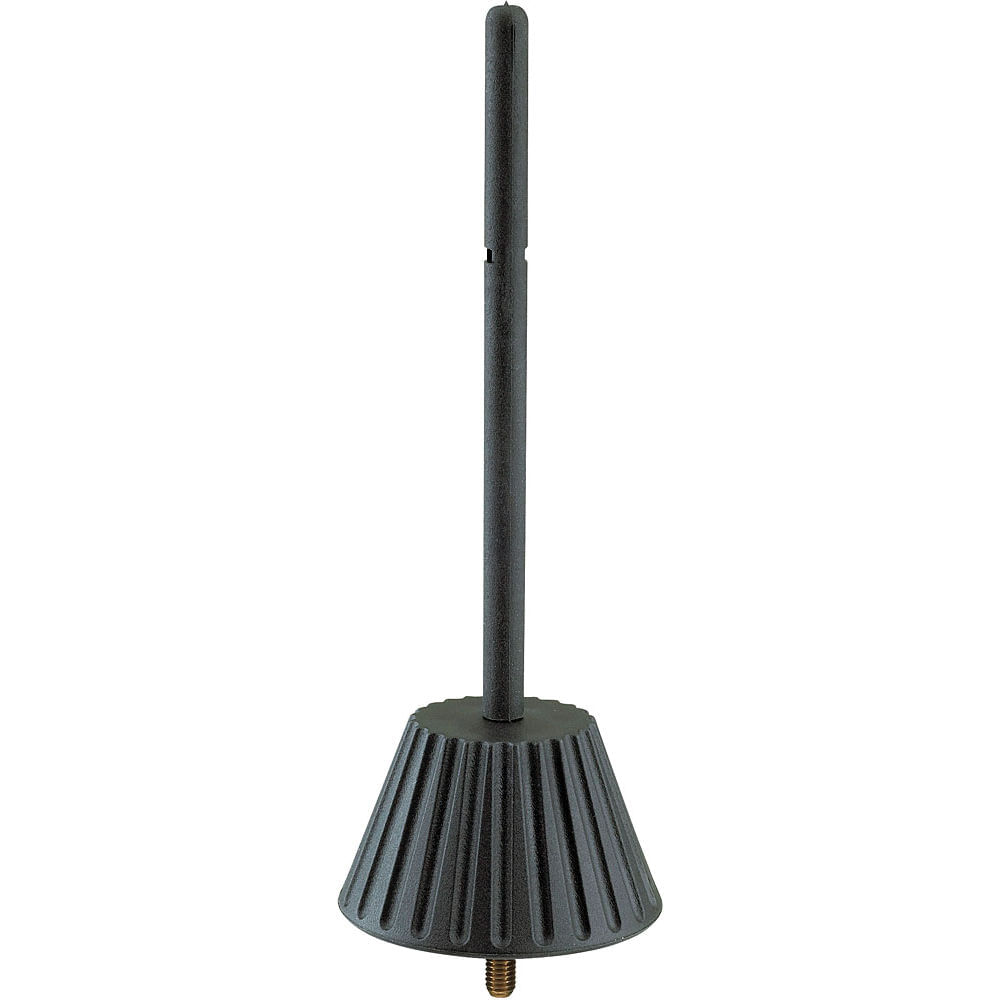 K&M 17782 Soporte para Flauta - Fabricado en Plástico con Núcleo de Acero, Compatible con Flautas So