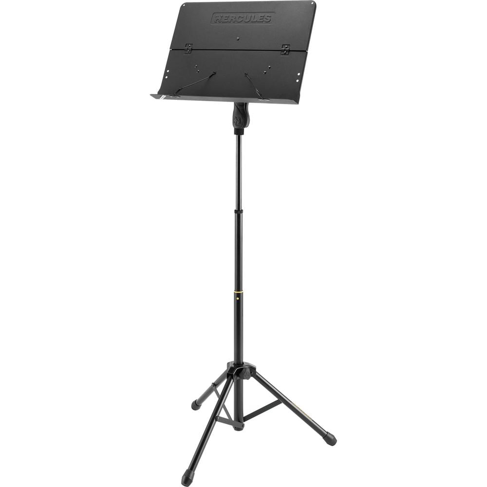 Soporte de Música HERCULES de Tres Secciones con Escritorio Plegable Sólido, Ajustable en Altura y p 1301517-REG Soporte de Música HERCULES de Tres Secciones con Escritorio Plegable Sólido, Ajustable en Altura y p 1301517-REG