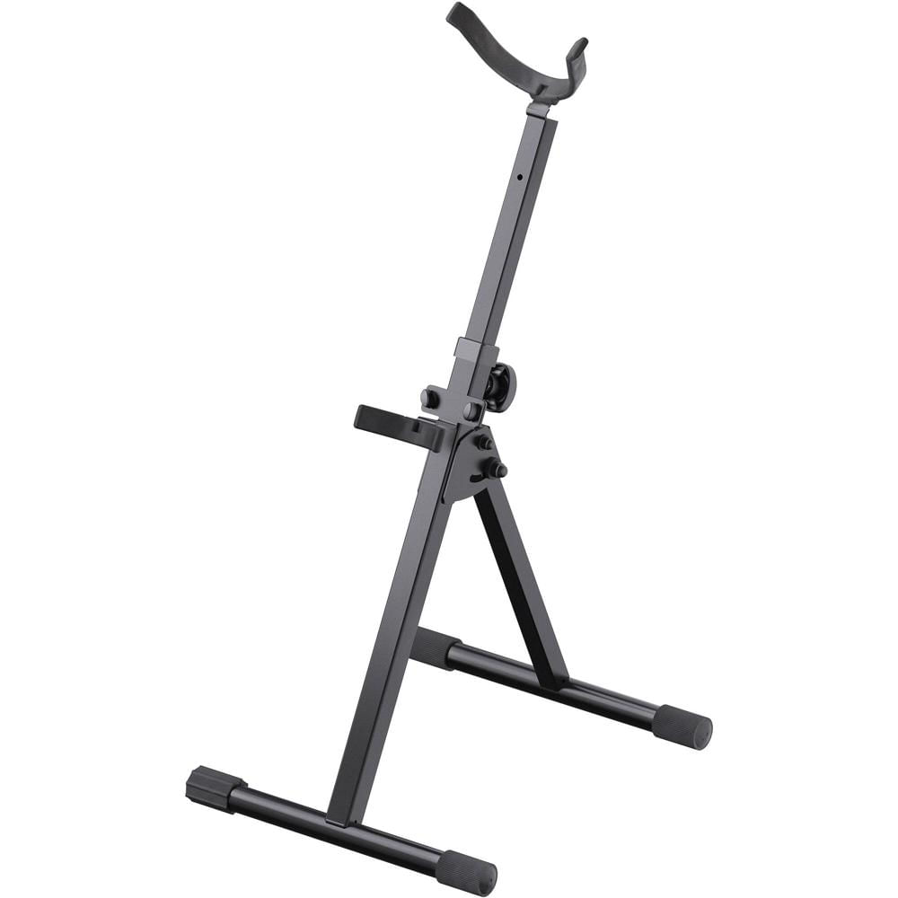 Soporte para Saxofón Bajo K&M - Acero (Negro) 1838745-REG Soporte para Saxofón Bajo K&M - Acero (Negro) 1838745-REG