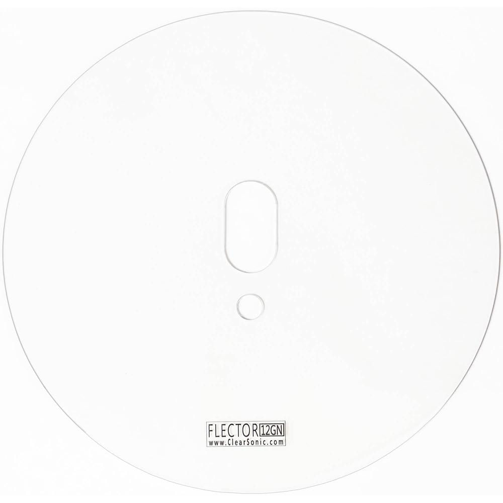 Reflector de Sonido ClearSonic FLECTOR12GN para Músicos de Cobre y Vocalistas - Disco Circular de Po