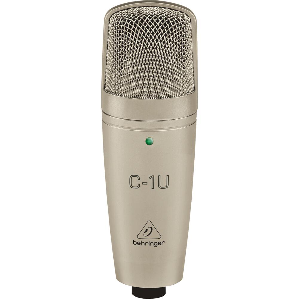Micrófono de Condensador USB Behringer C-1U para Podcasting y Grabación en Estudio, Respuesta de Fre 1821100-REG Micrófono de Condensador USB Behringer C-1U para Podcasting y Grabación en Estudio, Respuesta de Fre 1821100-REG