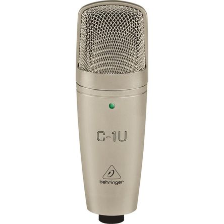 Micrófono de Condensador USB Behringer C-1U para Podcasting y Grabación en Estudio, Respuesta de Fre 1821100-REG