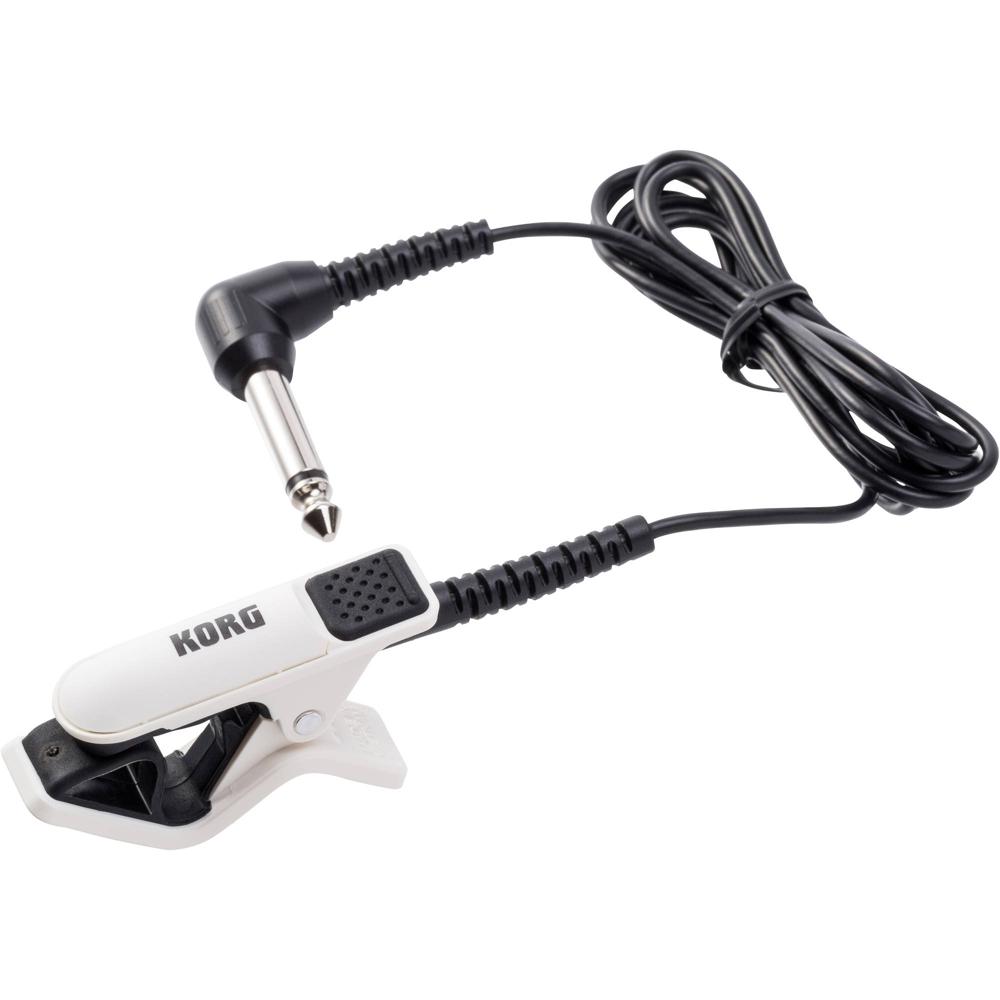 Micrófono de Contacto Korg CM-300 Clip-On (Blanco/Negro) para Instrumentos de Cobre, Violines y Más 1417059-REG Micrófono de Contacto Korg CM-300 Clip-On (Blanco/Negro) para Instrumentos de Cobre, Violines y Más 1417059-REG