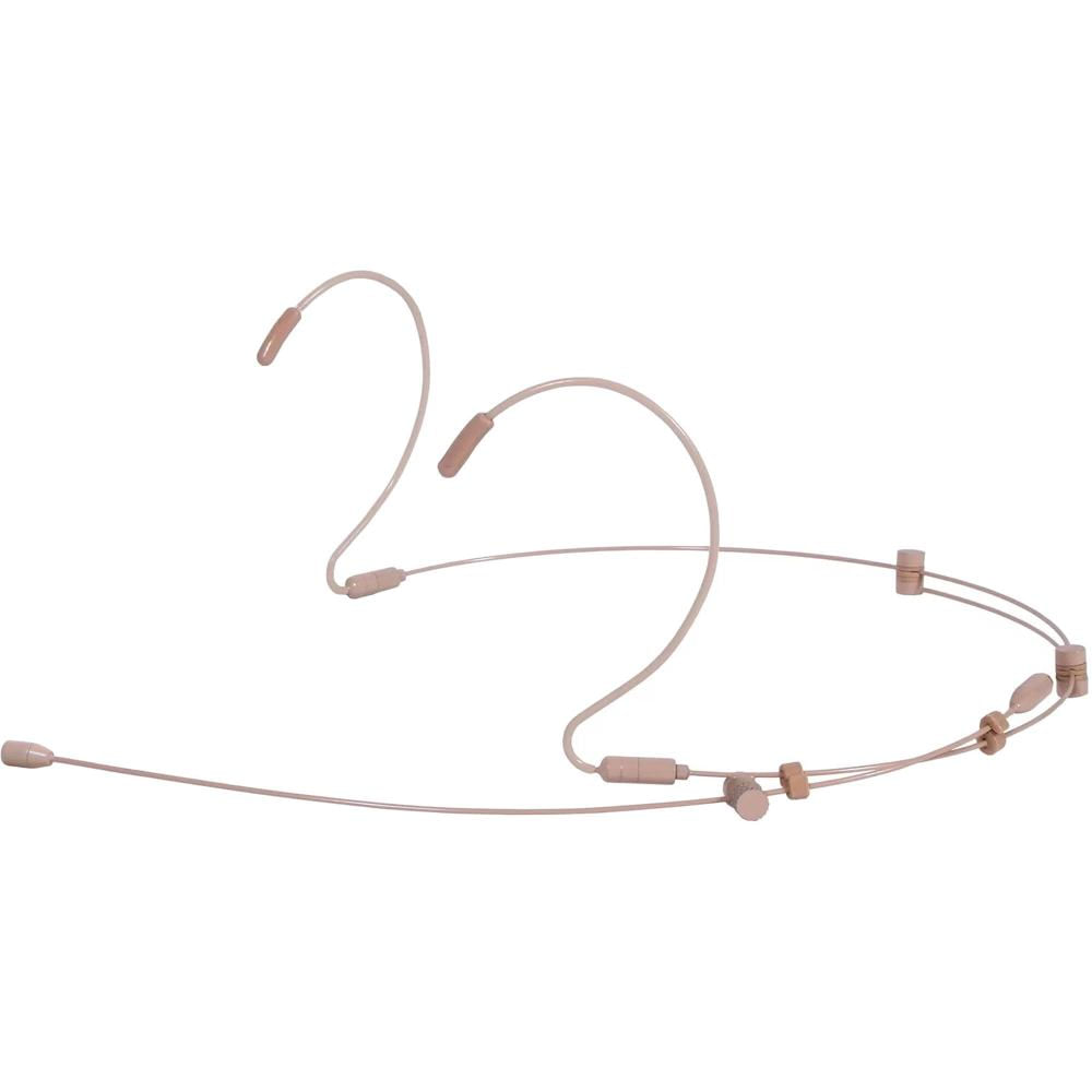 Micrófono de Diadema Ajustable Galaxy Audio HSM8F con Conectores Hirose cW (Beige) - Compatible con 1805584-REG Micrófono de Diadema Ajustable Galaxy Audio HSM8F con Conectores Hirose cW (Beige) - Compatible con 1805584-REG