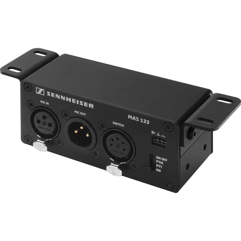 Sennheiser MAS 133 Caja Lógica Inline con Entrada y Salida XLR para Micrófono con Interruptor - Pote 1064744-REG Sennheiser MAS 133 Caja Lógica Inline con Entrada y Salida XLR para Micrófono con Interruptor - Pote 1064744-REG