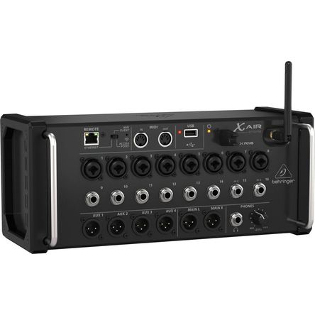 Mezclador Digital Behringer X AIR XR16 de 16x6 para iPad/Android con Preamplificadores MIDAS, Entrad 1821771-REG