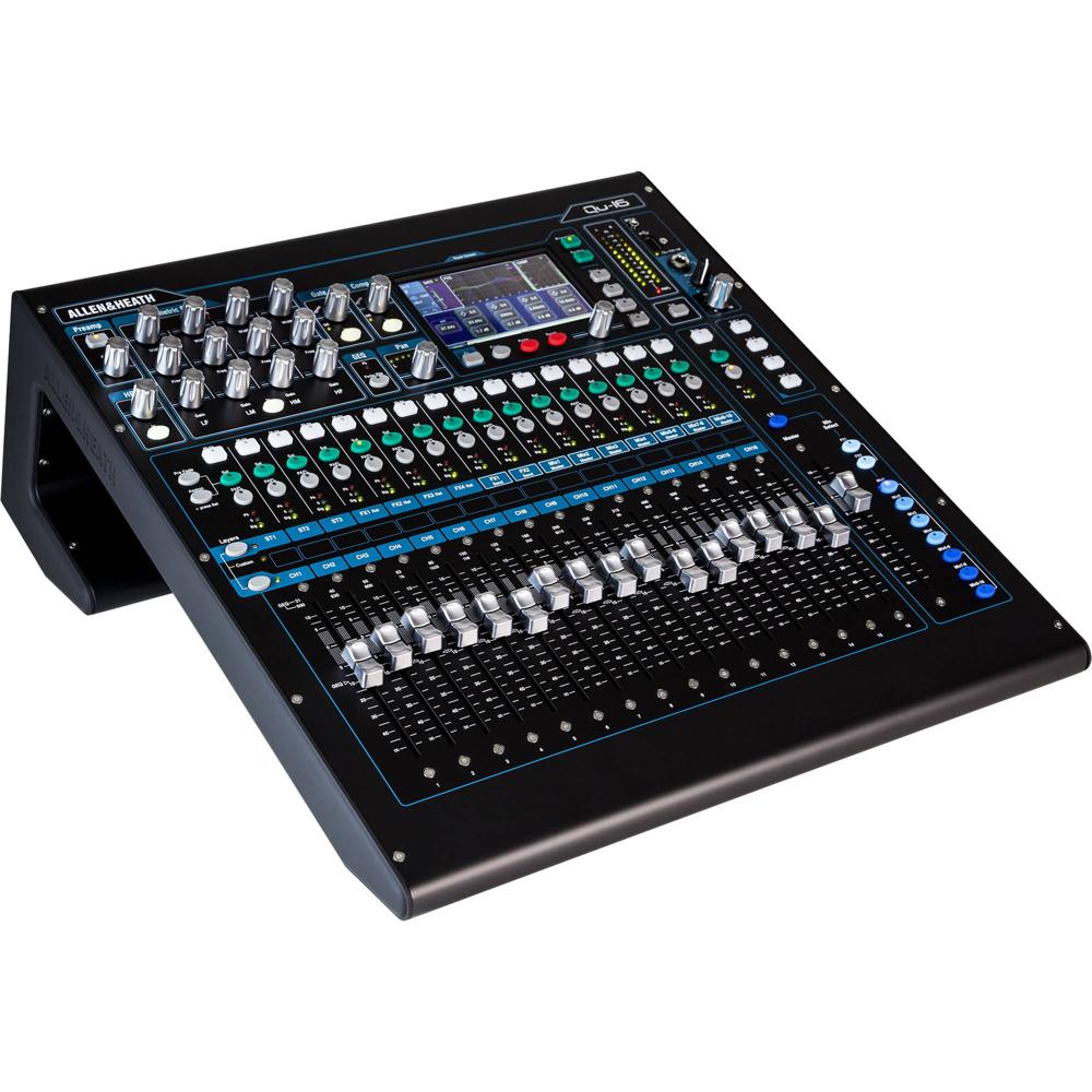 Mezclador Digital Rackeable Allen & Heath Qu-16C (Edición Chrome) - 16 Entradas Mic/Line, Interfaz T 1201889-REG Mezclador Digital Rackeable Allen & Heath Qu-16C (Edición Chrome) - 16 Entradas Mic/Line, Interfaz T 1201889-REG