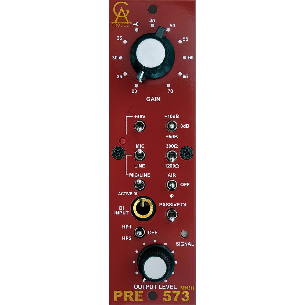 Preamp de Micrófono Mono Golden Age Project PRE-573 MKIII - 80 dB de Ganancia, Capacitores Tantalio, 1581329-REG Preamp de Micrófono Mono Golden Age Project PRE-573 MKIII - 80 dB de Ganancia, Capacitores Tantalio, 1581329-REG