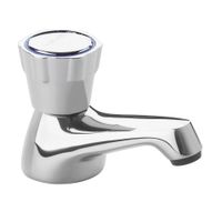 Llave de Lavatorio Trebol Eco Baja Plata Cromada