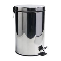 Papelera de Baño de Acero Cromado con Pedal 7 litros Orange Modelo IR0041LAWD1
