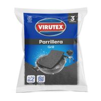 Esponja Parrillas Virutex X 3 Unid