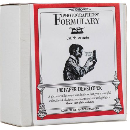 Desarrollador Photographers' Formulary 130 para Papel Blanco y Negro (Rinde 2 Litros) - Dilución 1:1 123388-REG