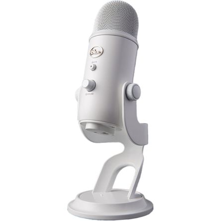 Micrófono USB Blue Yeti (Whiteout) - Ideal para Podcasting, Streaming, ASMR y Más, Compatible con Ma 1252288-REG