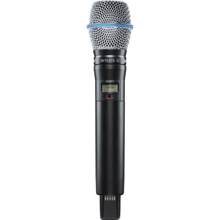 Shure ADX2FD/B87A Micrófono Inalámbrico Digital de Mano con Cápsula Beta 87A - Para Sistemas Axient 1404873-REG Shure ADX2FD/B87A Micrófono Inalámbrico Digital de Mano con Cápsula Beta 87A - Para Sistemas Axient 1404873-REG