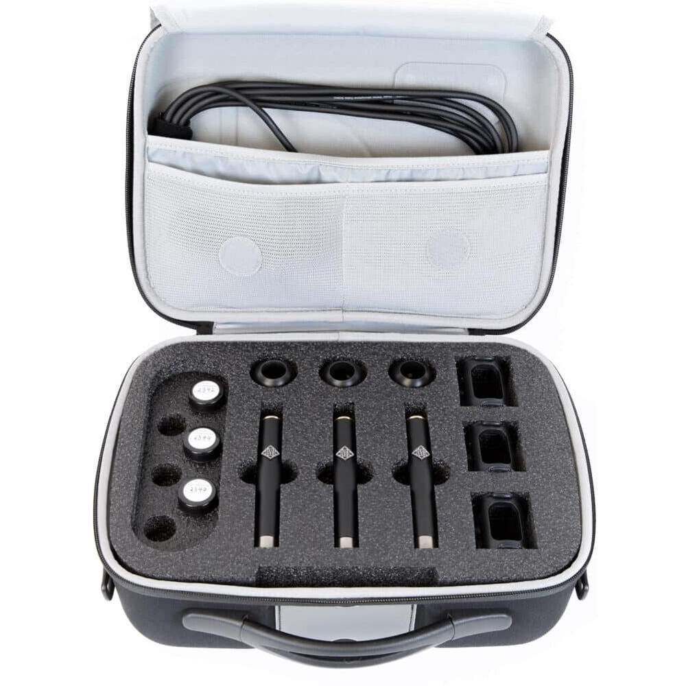 Set Tri-Mono Telefunken M61 con 3 Cápsulas Omnidireccionales, Amplificadores M60, Esferas de Difusió 1805061-REG Set Tri-Mono Telefunken M61 con 3 Cápsulas Omnidireccionales, Amplificadores M60, Esferas de Difusió 1805061-REG