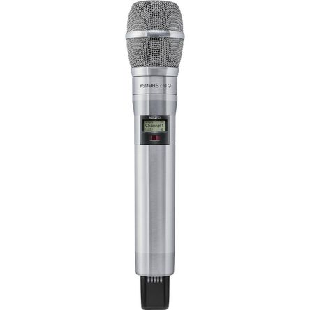 Shure ADX2FD/K9HSN Micrófono Inalámbrico Digital de Mano con Cápsula KSM9HS (G57: 470 a 616 MHz, Níq 1404879-REG