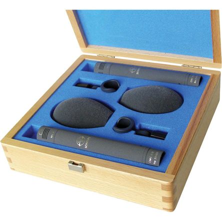 Set de Micrófonos Estéreo Cardioides Schoeps Colette Series con 2 Amplificadores CMC6, 2 Cápsulas MK 708466-REG Set de Micrófonos Estéreo Cardioides Schoeps Colette Series con 2 Amplificadores CMC6, 2 Cápsulas MK 708466-REG