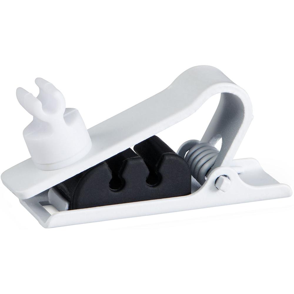 Shure Dual-Mic Tie Clip for DL4 DuraPlex Lavalier Microphones (White, 3-Pack) 1621098-REG Shure Dual-Mic Tie Clip for DL4 DuraPlex Lavalier Microphones (White, 3-Pack) 1621098-REG