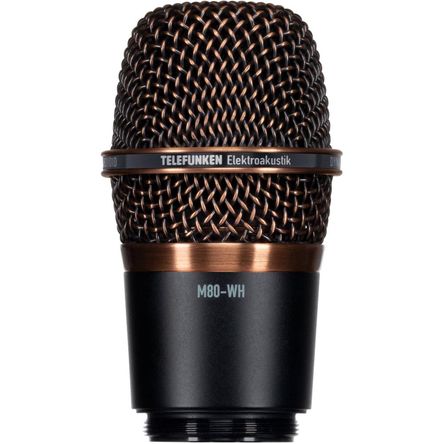 Telefunken M80-WH Wireless Supercardioid Dynamic Microphone Capsule (Copper) 1467793-REG Telefunken M80-WH Wireless Supercardioid Dynamic Microphone Capsule (Copper) 1467793-REG