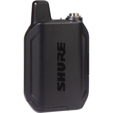 Transmisor Inalámbrico de Cuerpo Shure GLXD1+ de Doble Banda (Z3: 2.4, 5.8 GHz) - Compatible con Rec 1749076-REG Transmisor Inalámbrico de Cuerpo Shure GLXD1+ de Doble Banda (Z3: 2.4, 5.8 GHz) - Compatible con Rec 1749076-REG