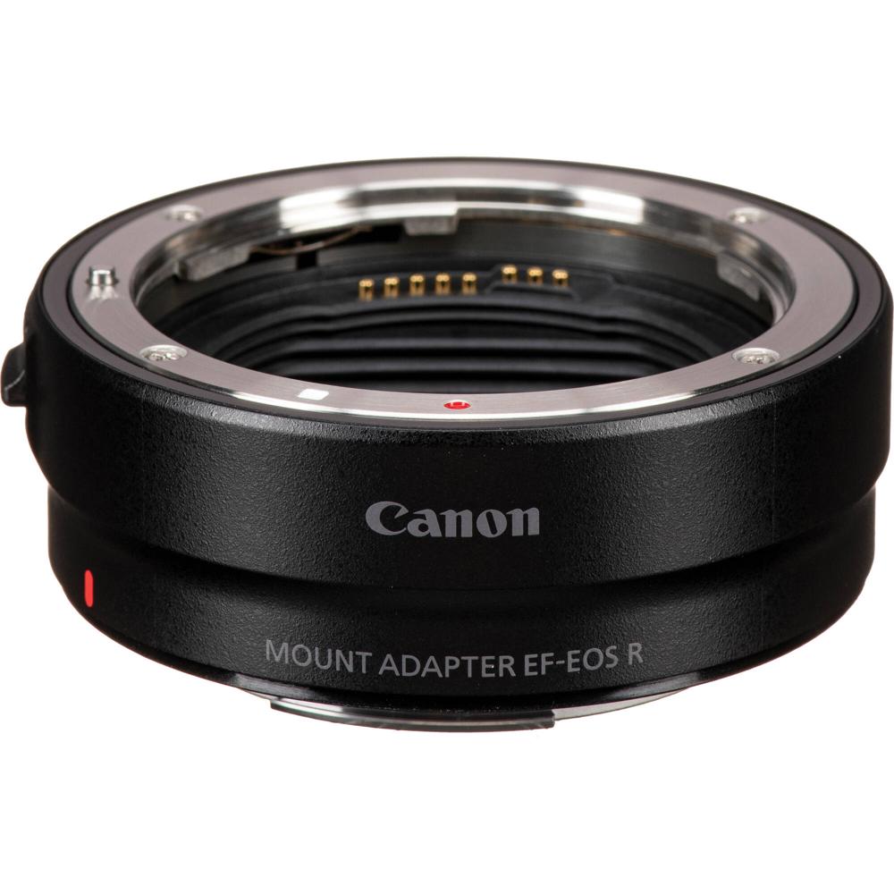 Adaptador de Montura Canon EF-EOS R - Compatible con Lentes EF/EF-S, Mantiene AF y Estabilización de 1433717-REG Adaptador de Montura Canon EF-EOS R - Compatible con Lentes EF/EF-S, Mantiene AF y Estabilización de 1433717-REG