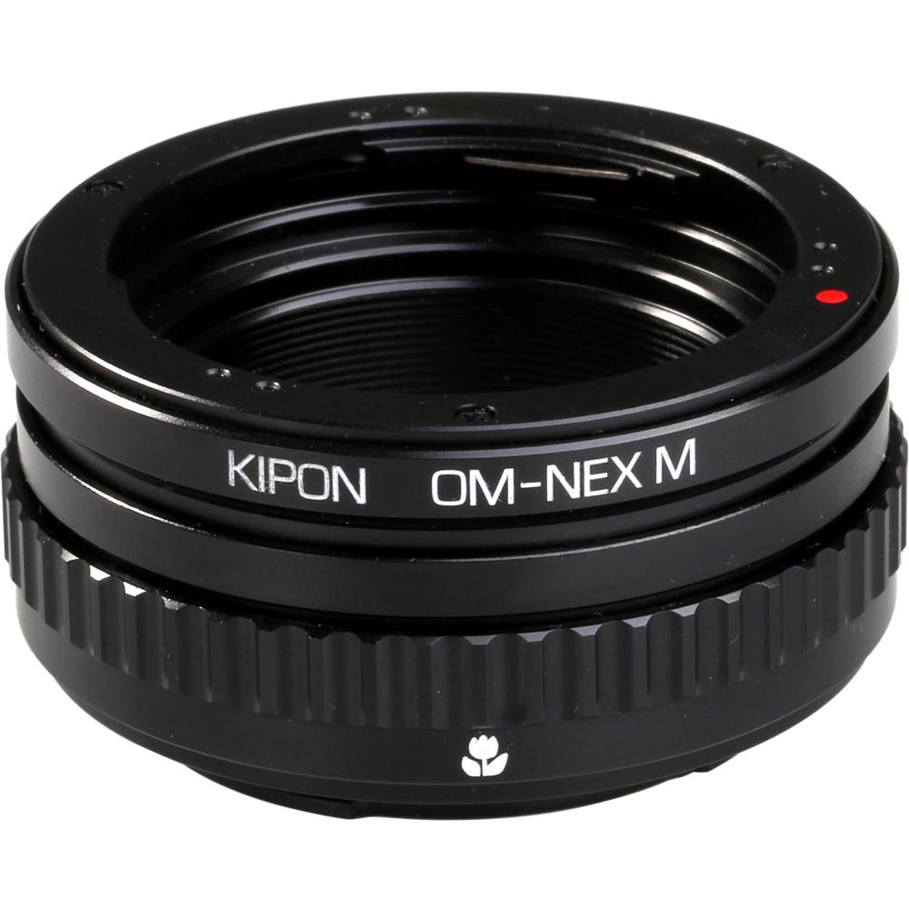 Adaptador de Montura de Lente Macro KIPON con Helicoide para Lentes Olympus OM a Cámaras Sony E-Moun 1455948-REG Adaptador de Montura de Lente Macro KIPON con Helicoide para Lentes Olympus OM a Cámaras Sony E-Moun 1455948-REG