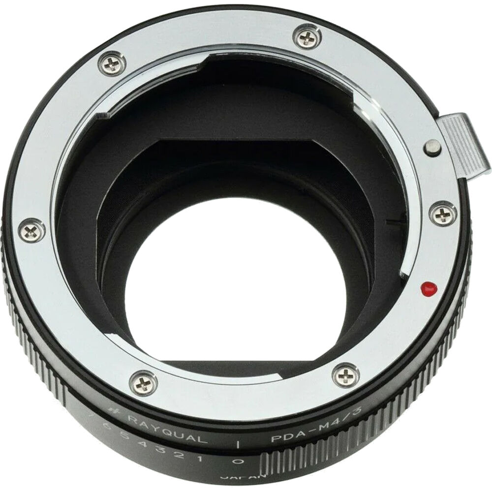 Adaptador de Lente Rayqual para Lentes Pentax DA a Cámara con Montura Micro Cuatro Tercios - Enfoque 1783548-REG Adaptador de Lente Rayqual para Lentes Pentax DA a Cámara con Montura Micro Cuatro Tercios - Enfoque 1783548-REG