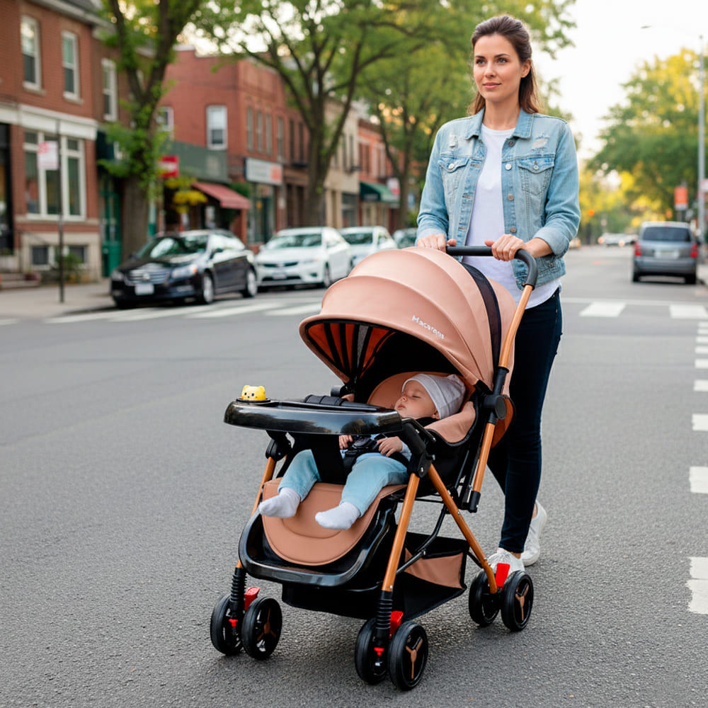 Coche para Bebe Macarena City Beige Coche para Bebe Macarena City Beige