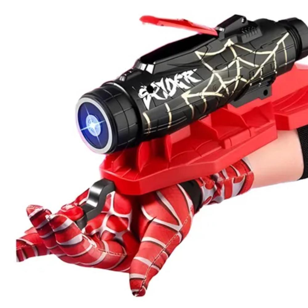 Brazo Lanzador de Bolitas de Hidrogel Spider Man Juguete para Niños