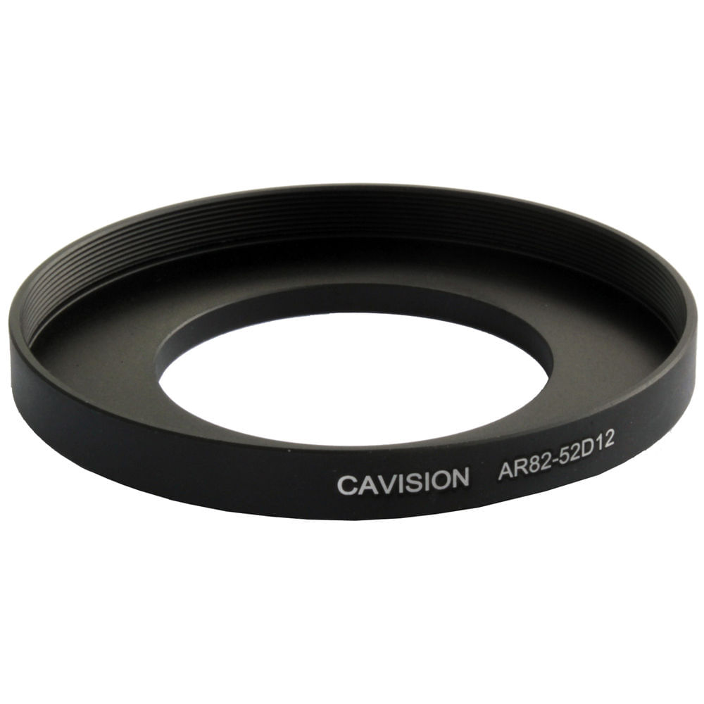 Anillo Adaptador Rosca Cavision 52 a 82mm - Aluminio Anodizado, 12mm Profundidad, Compatible con Fil 981551-REG Anillo Adaptador Rosca Cavision 52 a 82mm - Aluminio Anodizado, 12mm Profundidad, Compatible con Fil 981551-REG