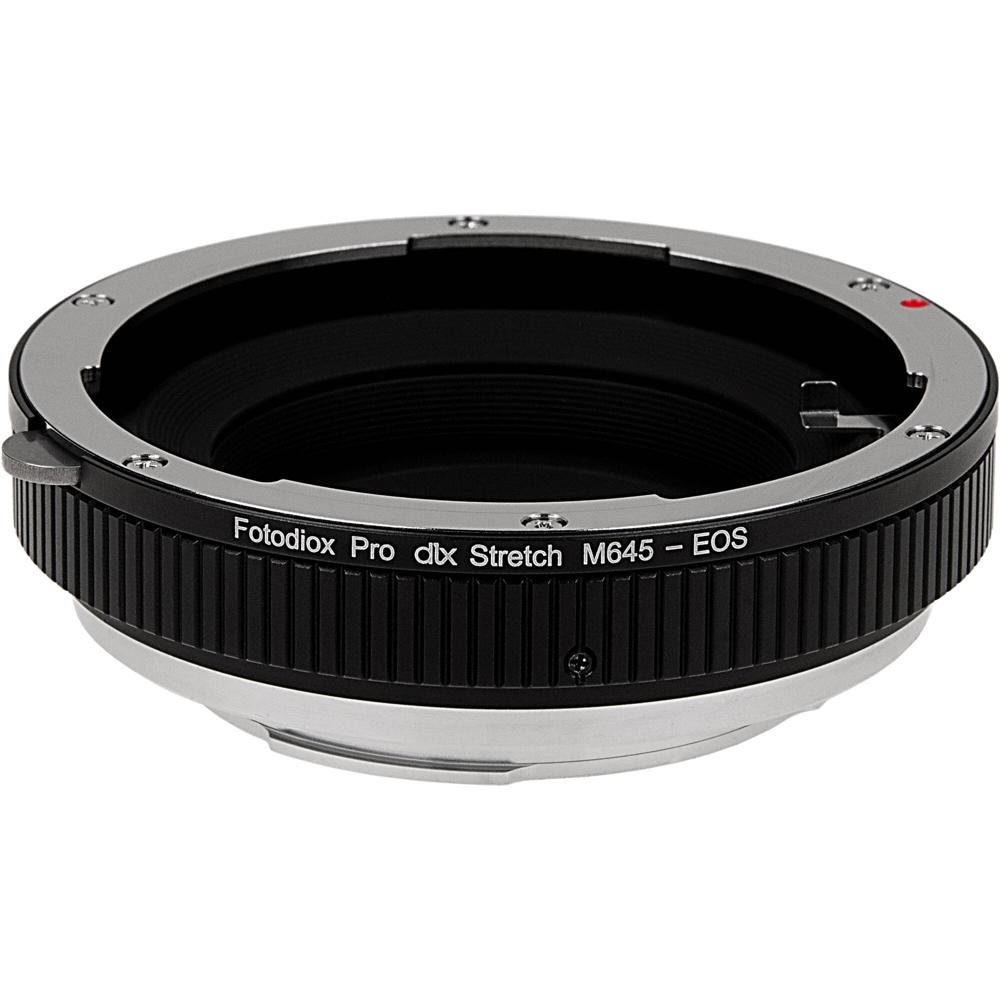 Adaptador FotodioX DLX Stretch para Lentes Mamiya 645 a Cámaras Canon EF - Enfoque Helicoidal Integr 1820980-REG Adaptador FotodioX DLX Stretch para Lentes Mamiya 645 a Cámaras Canon EF - Enfoque Helicoidal Integr 1820980-REG
