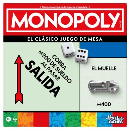 Juego de Mesa MONOPOLY Classic Refresh