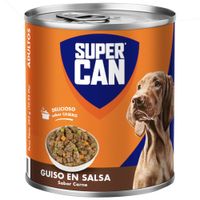 Alimento Húmedo para Perro SUPER CAN Adulto Sabor Carne Lata 290g