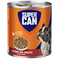Alimento Húmedo para Perro SUPER CAN Adulto Sabor Pollo Lata 290g