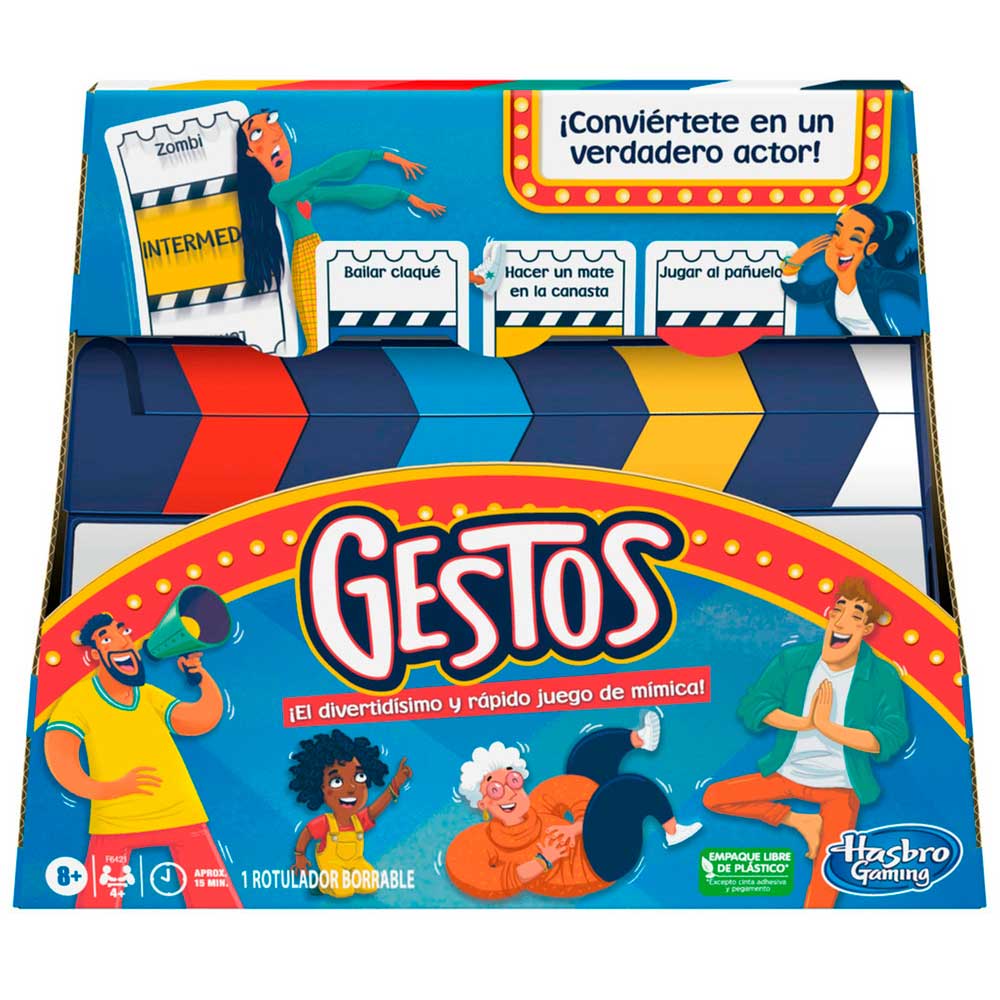 Juego de Mesa HASBRO GAMING Guesstures Refresh
