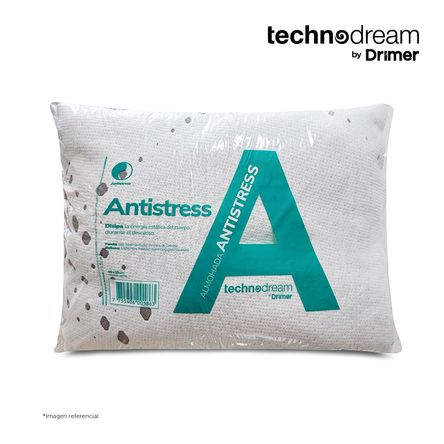 Almohada DRIMER Technodream Antistress 50x65cm Poliéster