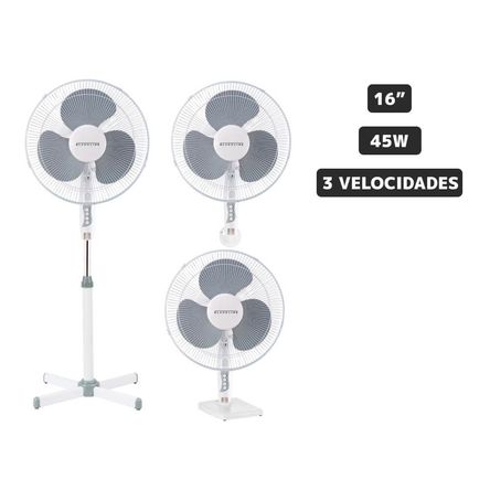 Ventilador Pedestal BLACKLINE 16 Ventilador Pedestal BLACKLINE 16